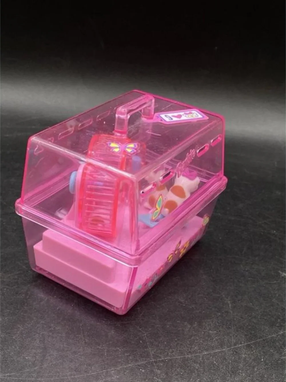 Barbie Magic Moves Pet Hamster Cage Windup MATTEL 1995 Working